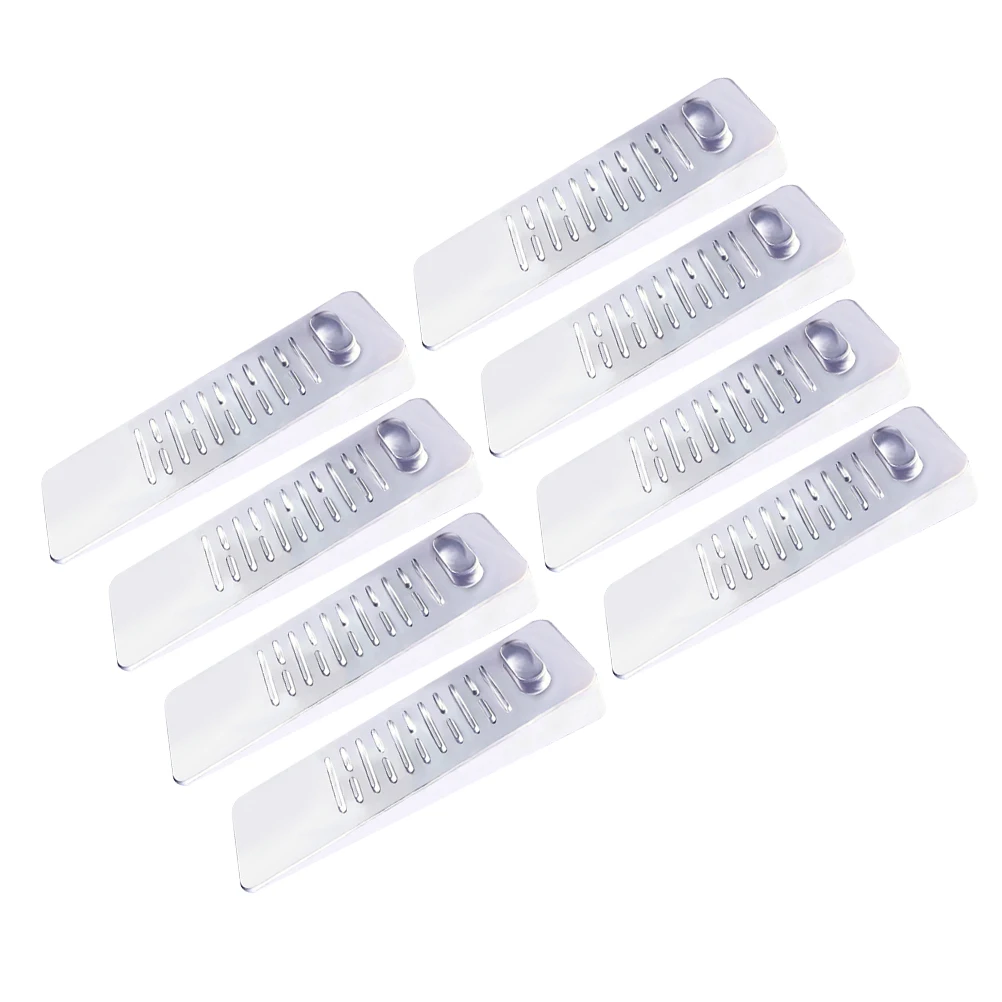 

8 Pcs Table Leveling Shims Home Improvement Furniture Legs Door Stopper Multi Functional Cabinet Holder Wedge Sturdy PVC Non