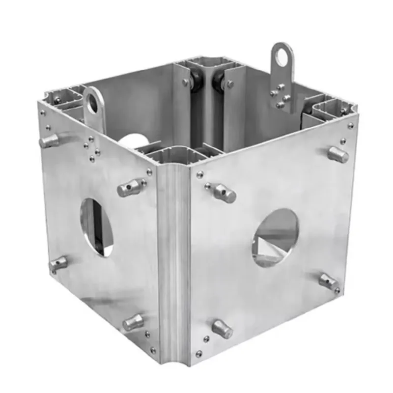 

【Factory Price】TUV Certified Factory Quartet Stage Truss Lifting System Square Aluminum Alloy Sleeve Block Spigot Bolt Cu
