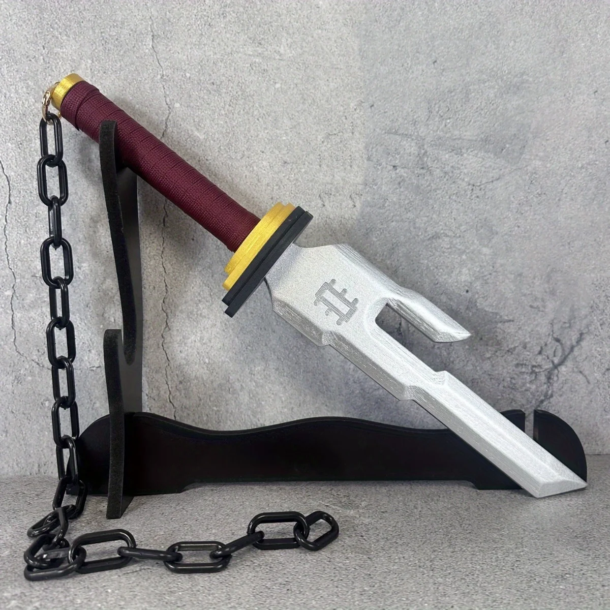 Fushiguro Toji Katana de 18 pulgadas, espada Toji de Anime, tamaño Real, japonés, Katana, Jujutsu Kaisen, cuchillo para Cosplay, regalo de sable samurái