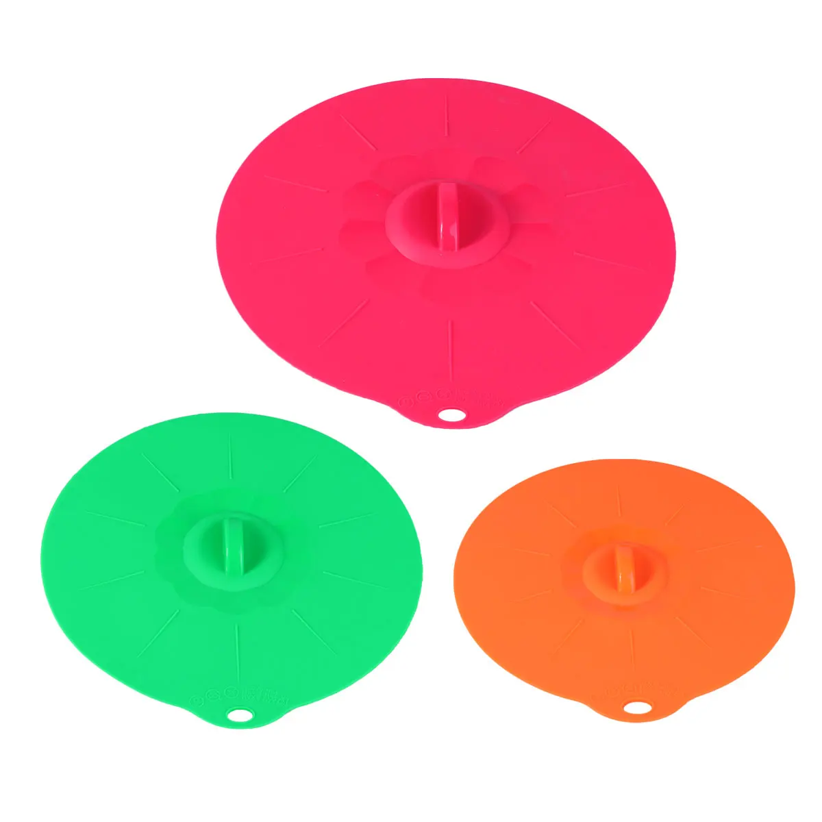 

3Pcs Silicone Fresh Cover Spill Proof Lid Multifunction Sealed Lids Washable Pot Cup Bowl Food Grade Reusable Microwave Safe
