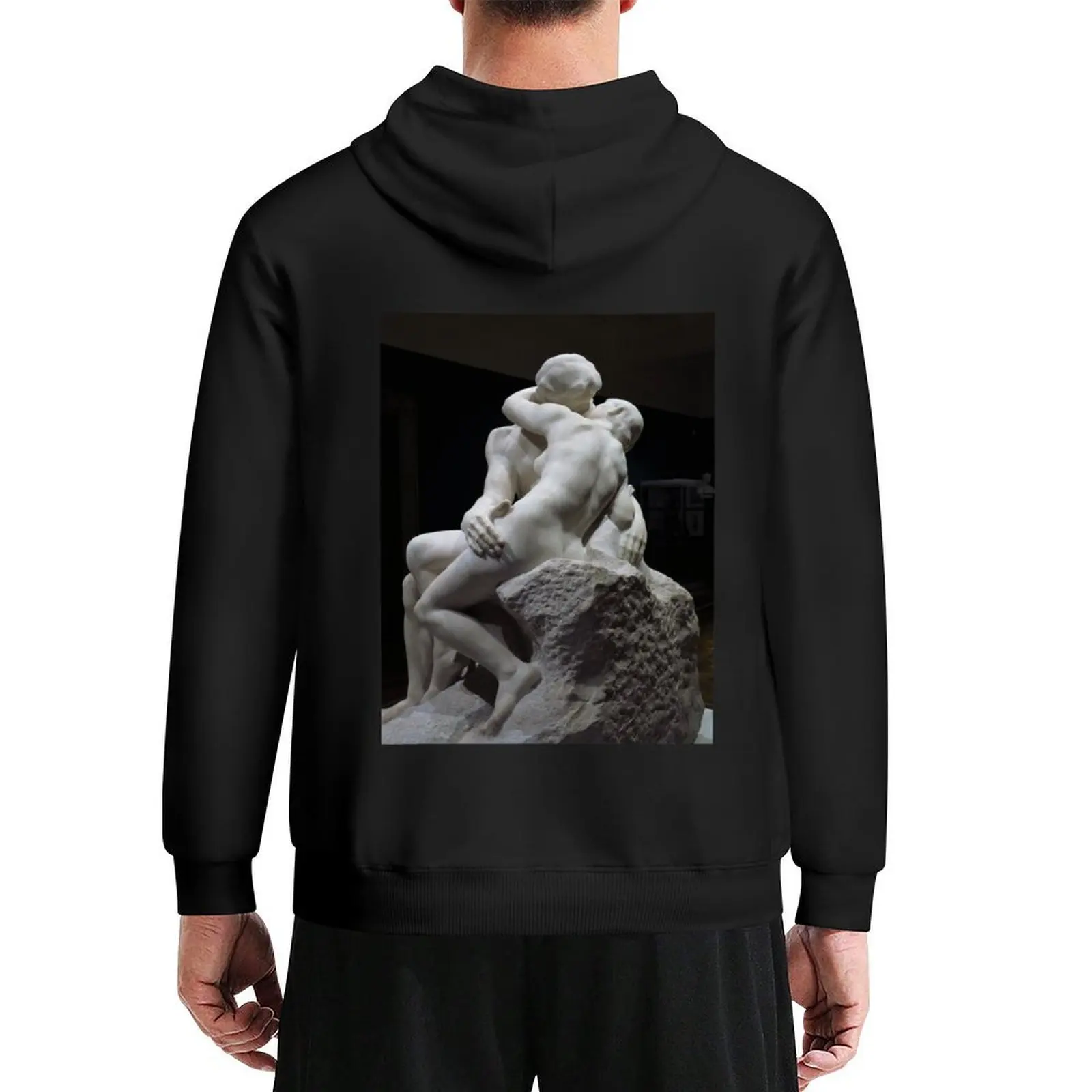 

Rodin - The Kiss Hoodie autumn men's sweat-shirt aesthetic clothing graphic t shirts men graphic hoodie