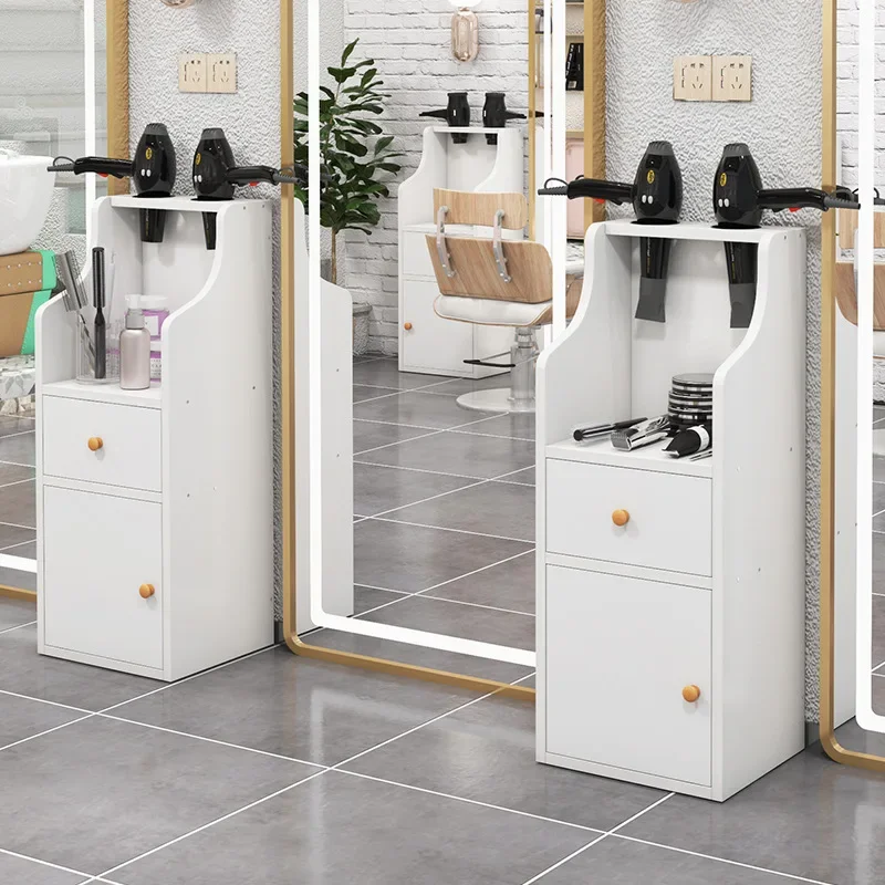 AOLIVIYA Haircut Shop Auxiliary Tools Cart Beauty Salon Barber Trolley Drawer Storage Cabinet
