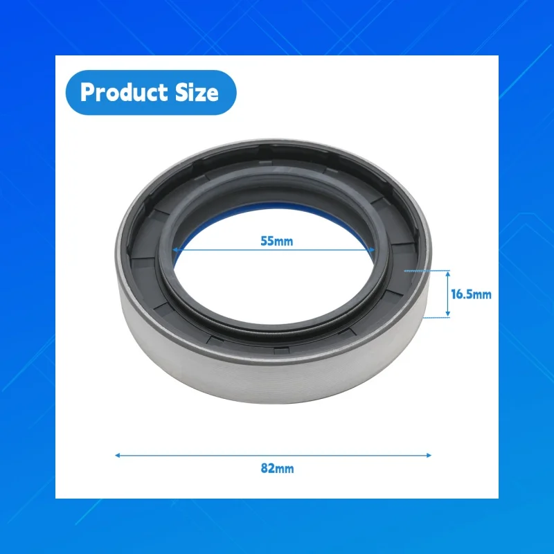 

DMHUI high - quality agricultural machinery oil seals size 55x82x16.5mm COMBI SF6 style，applicable to Corteco 12014159B