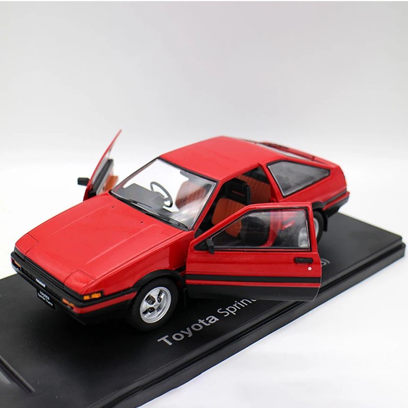 1/24 Scale AE86 Sprinter Trueno 1983 Alloy Car Model Ornaments