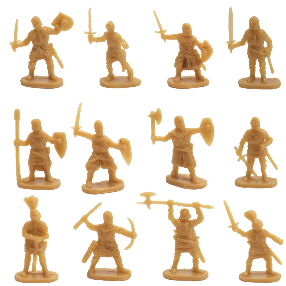 100PCS ทหาร Playset ของเล่นทหาร 3 ซม.พลาสติก Warrior Elite Force Action Figure ทหารเกมชิ้นของเล่นเด็กเล่นของขวัญ