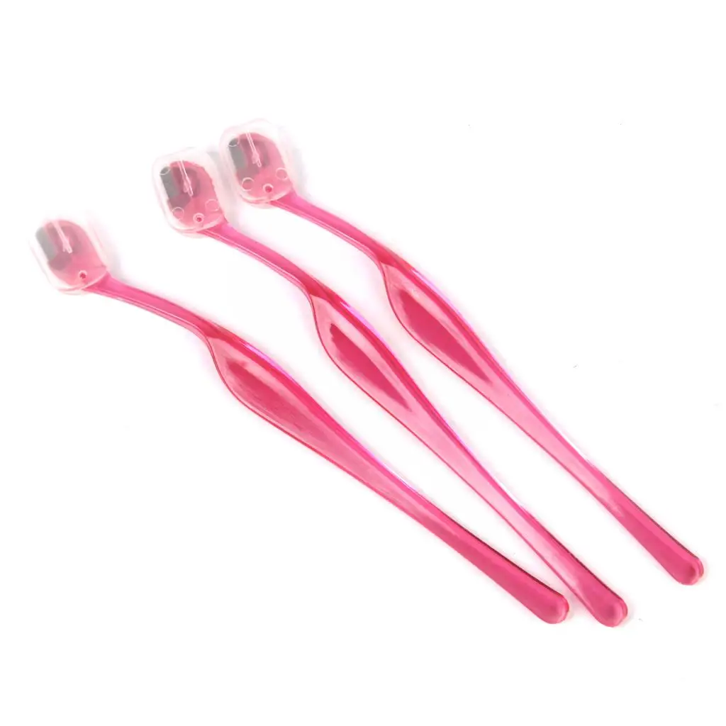 3pcs Makeup Eyebrow Trimmer Shaver Hair Remover Shaper Tools Women's