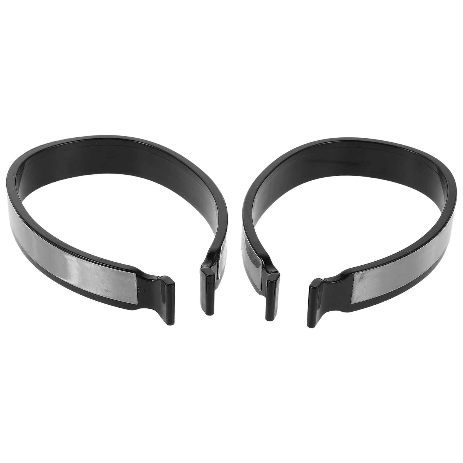 

2Pair Reflective Leg Bands Cycling Trouser Clip Wide Gray Pant Leg Cuff Clip Bike Trouser Band Night Cycling Safety Clips