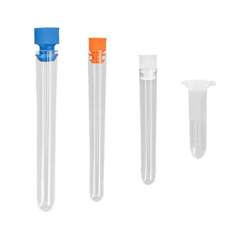 

5 шт./лот, прозрачные пробирки, пластиковые пробирки, пластиковые флаконы для научных экспериментов, товары для вечеринок, принадлежности для хранения конфет на день рождения, бусины