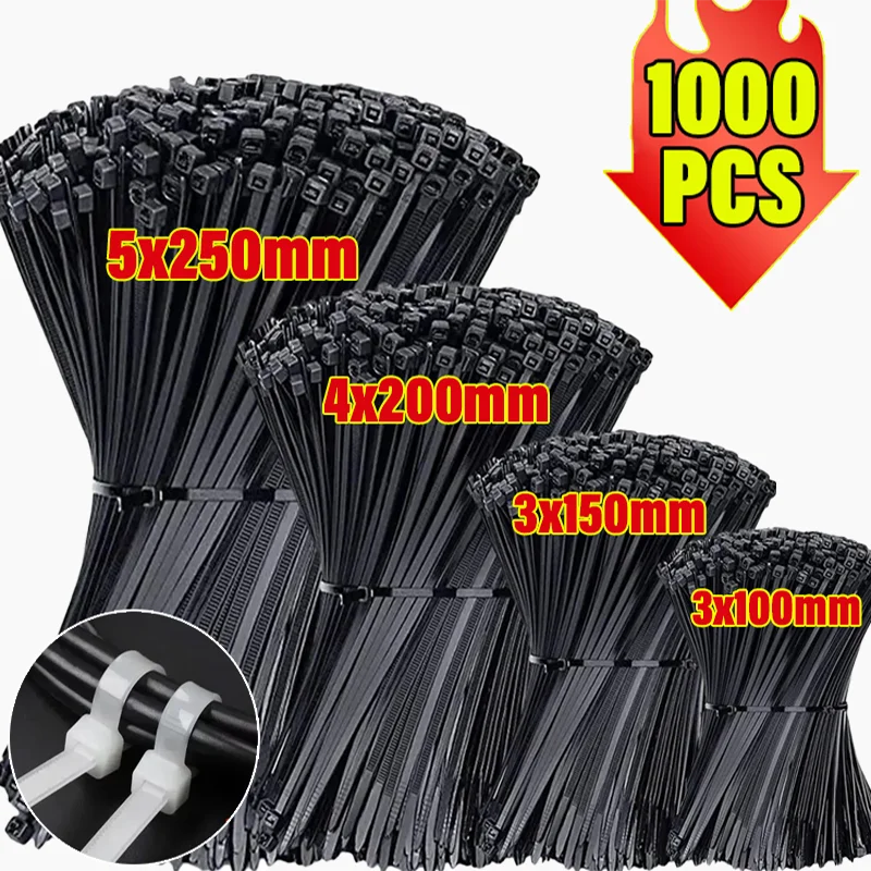 1000/100PCS Nylon C…