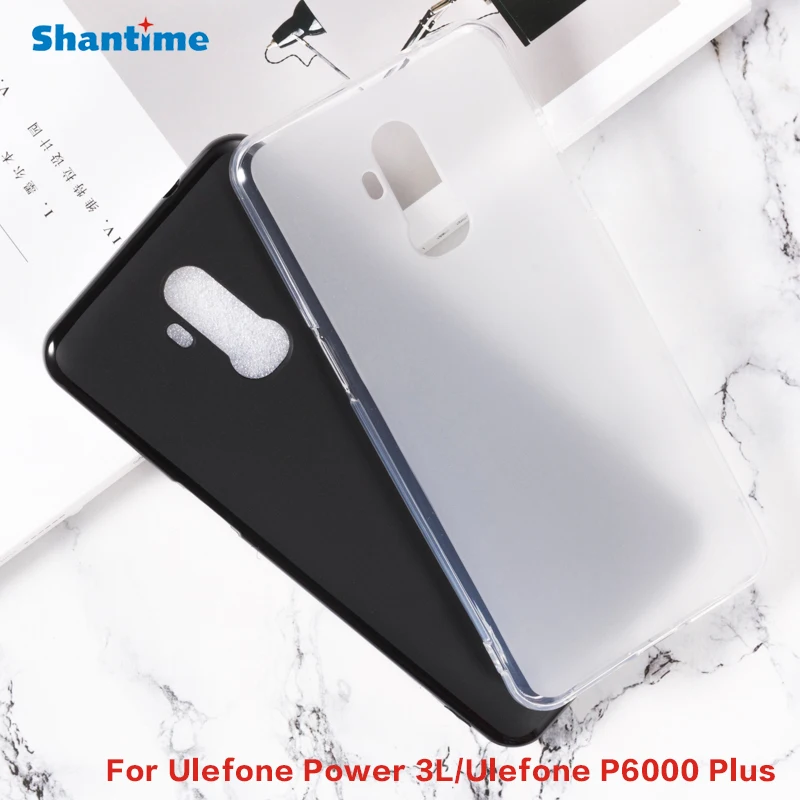 

Силиконовый защитный чехол для Ulefone Power 3L, мягкий ТПУ чехол для Ulefone P6000 Plus