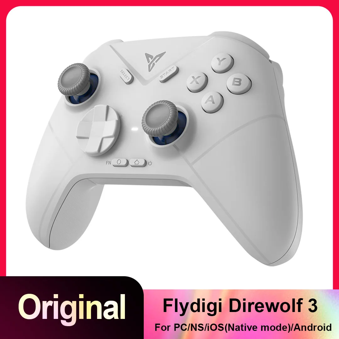 Flydigi Direwolf 3 Wireless 1000Hz Gaming Controller Support PC/NINTENDO SWITCH Android/iOS Phone Self-develped lever joystick