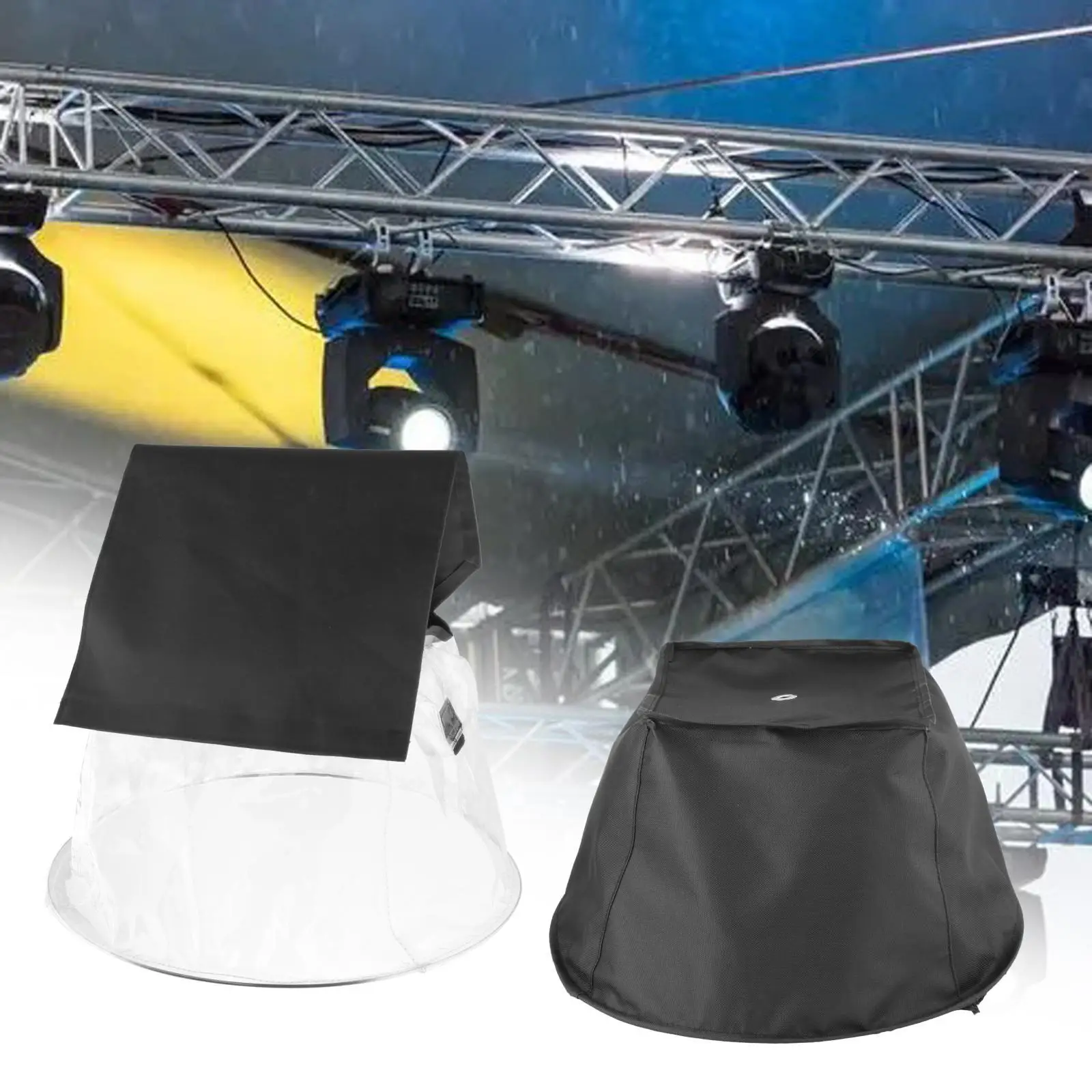 Moving Light Rain Cover for Moving Light Cover Outdoor Stage Spotlights Transparent Performance Practical DJ Stage Lights Shield