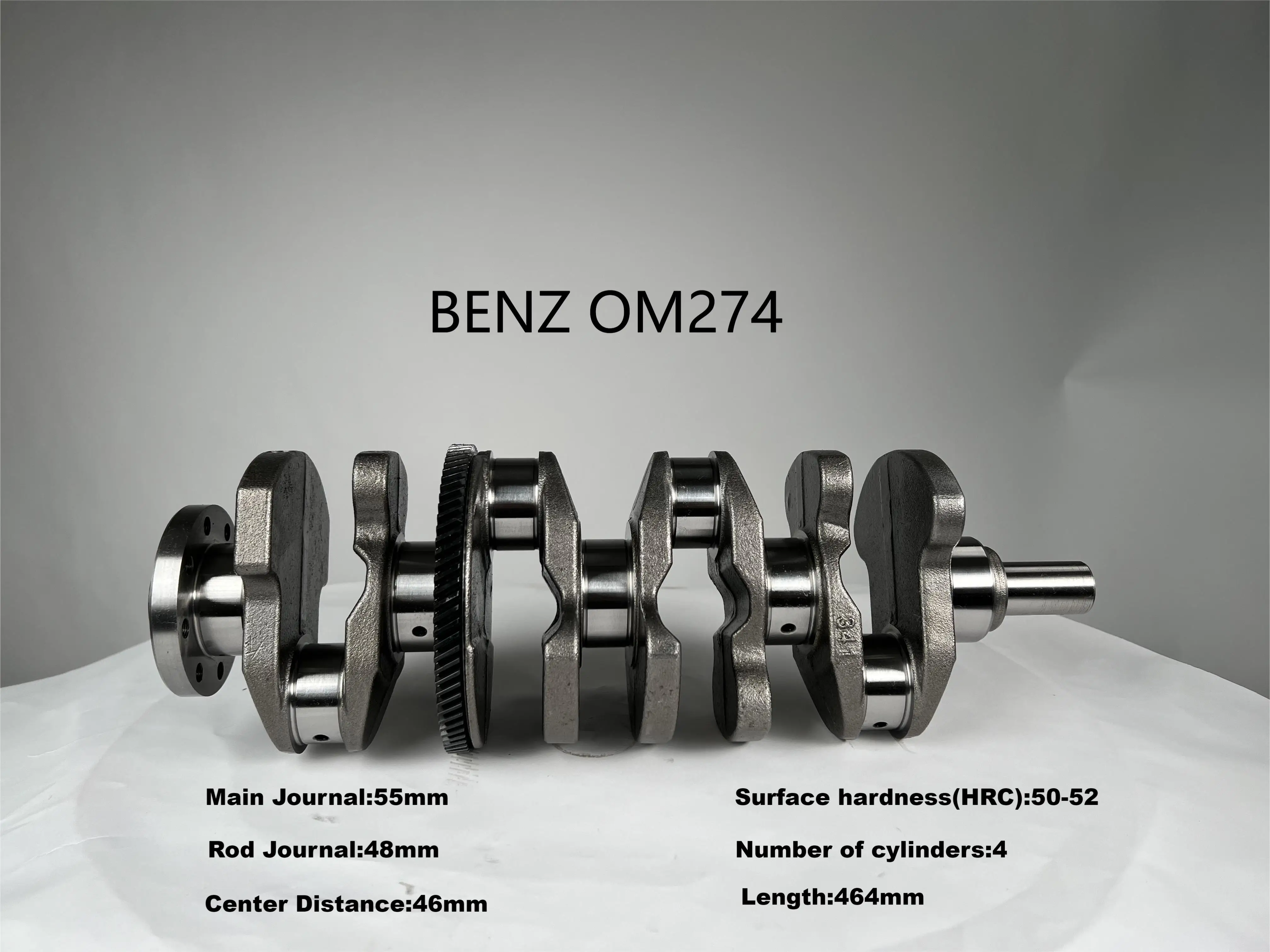 STEM Crankshaft M274 OEM A2740300201 for Mercedes Benz 4 Cylinder Engine Crankshaft W213 M270 M274 W205 2 C200 C250 C300 GLK200