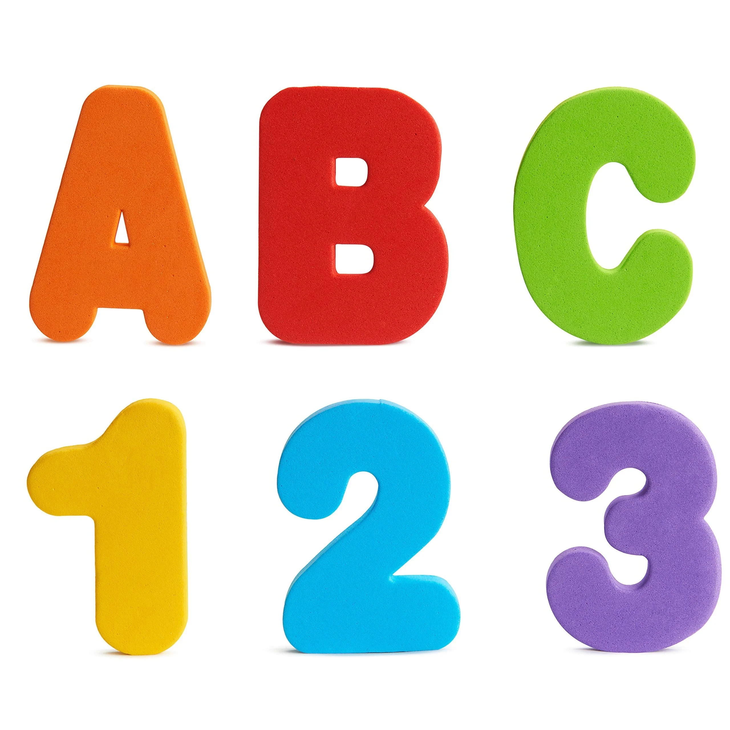 36 peças conjunto de letras e  - Bath Letter Number Foam avaliação e preço