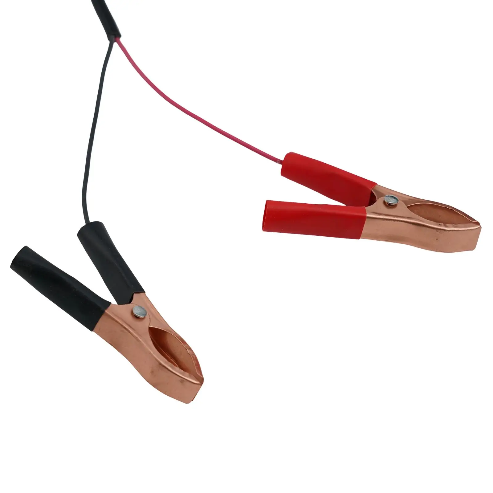 DC to USB Car Charging Adapter 4 Ports 8 30V Input 5V 3A Output with Battery Clip Connectors for Phones Tablets and More