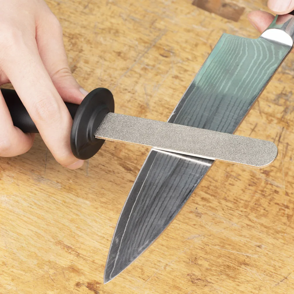 2pcs Doubled-Sided Diamond Files Ener Ening Stone Tool Abrasive Tools Ergonomic For Blade/planer/chisel/scissor/ening Tools