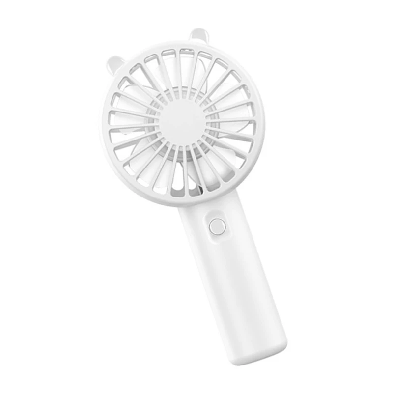 Portable Fan Powerful Handheld Fan 3 Speed Desk Fan Lightweight Rechargeable Dropship
