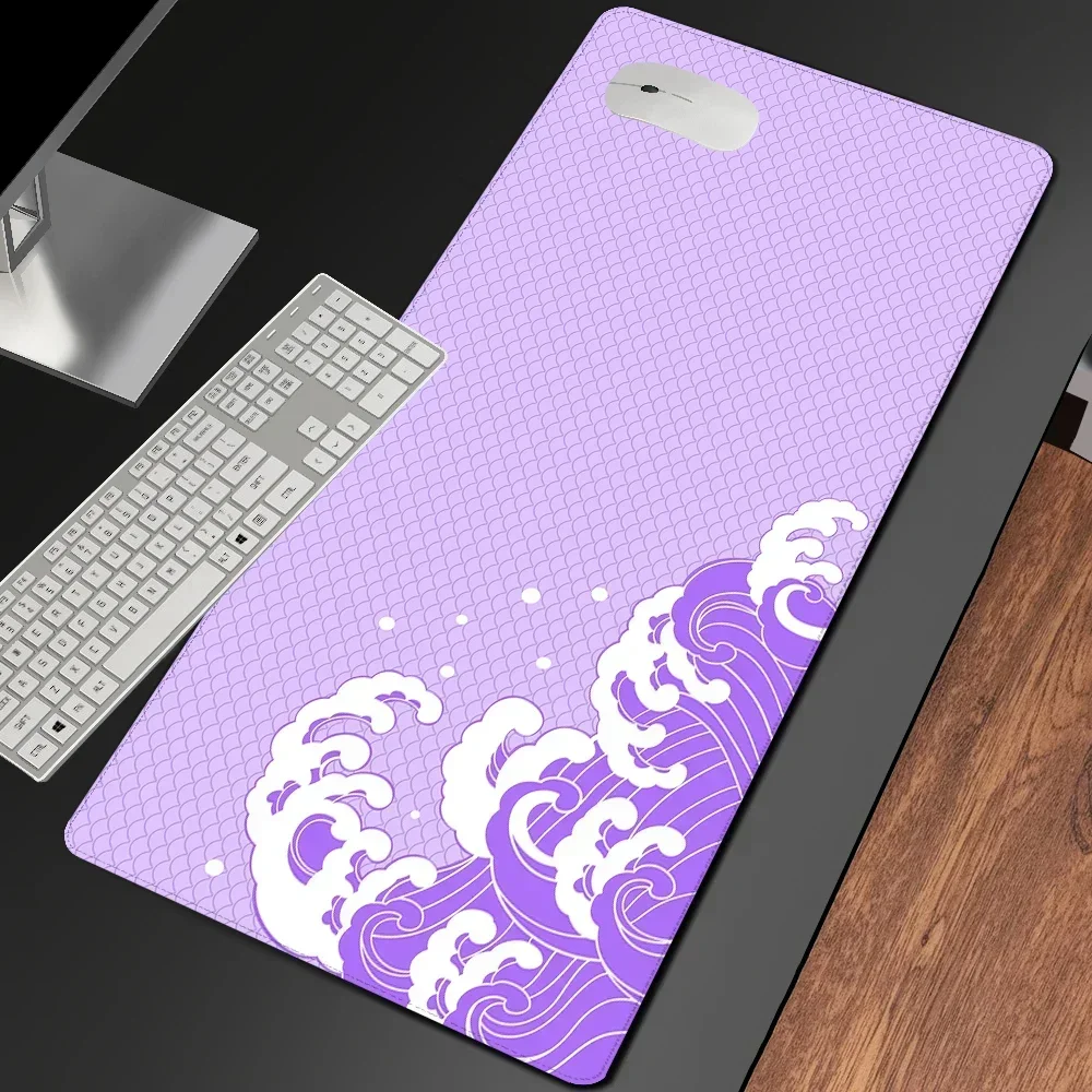 Pro Speed XXL X-Raypad Aqua Control Plus Wave Night Gaming Mouse Pad 900x400mm Non-Slip Rubber Stitched Desk Mat