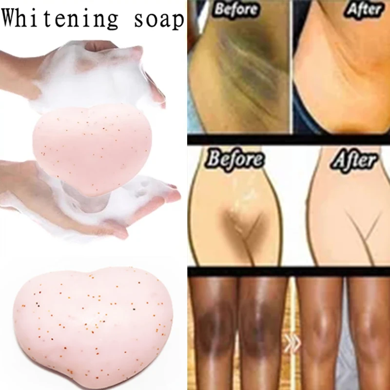 

Private Parts Whitening Handmade Soap Cream Armpit Buttocks Black Skin Freckle Melanin Remove Cleaning Scrub Body Care Makeup