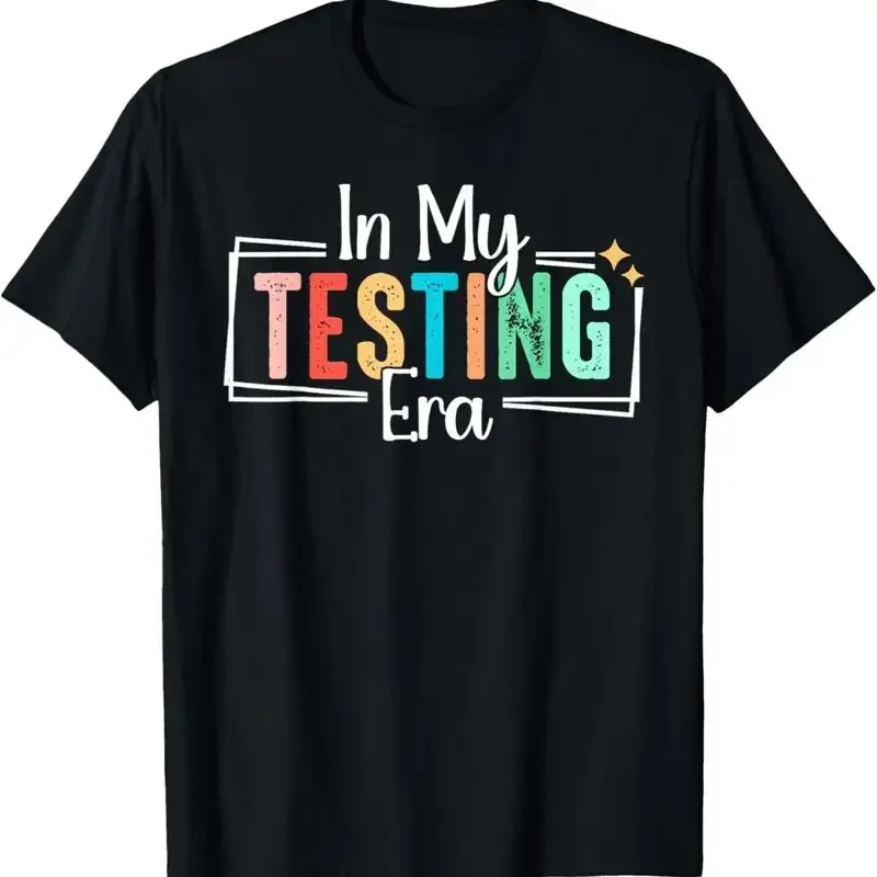 In meiner Testzeit: Lustiges T-Shirt für Lehrer zum Testtag