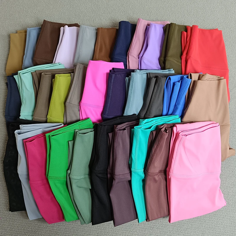 High Waist Sport Leggings plus Size Women's Gym Yoga Pants Soft Athletic Training Joggers with Pocket image 2