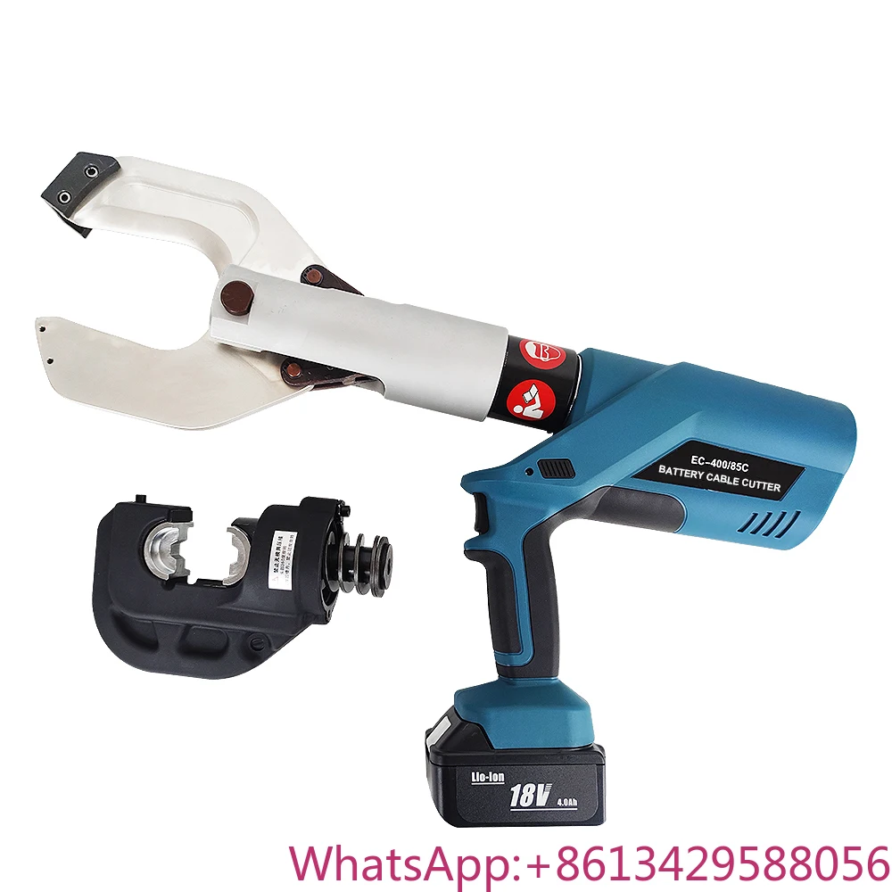 

EZ-400/85C Battery Press Tool 2-in-1 Battery Powered Hydraulic Tool Cutting and Crimping Battery with Efficient Hydraulic System
