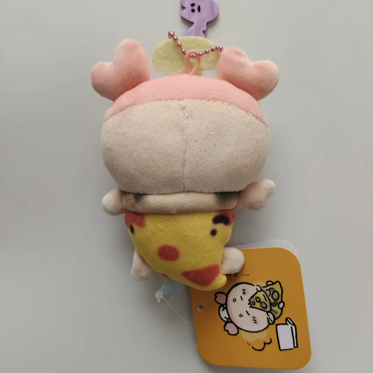 Cadeau d'anniversaire mignon Chiikawa Momonga sac à dos téléphone portable clé de voiture pendentif en peluche