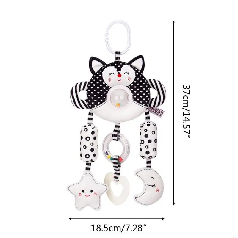 E06F BABY passeggino per passeggino per giocattolo giocattolo Pram Porta a pendente Animale Cartoon per bambini per neonati Grib