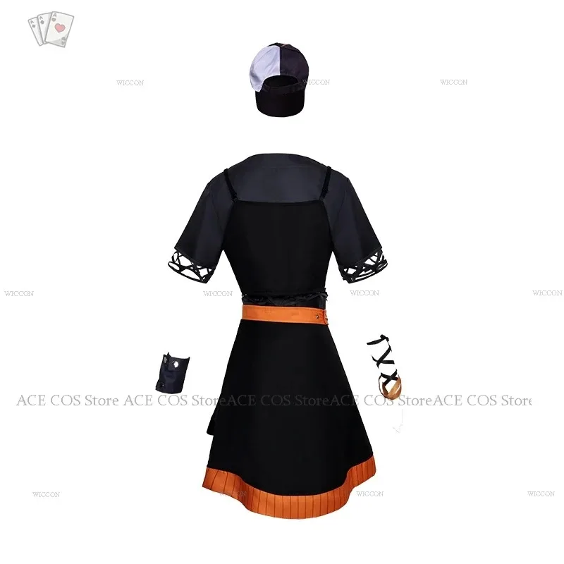 

Azusawa Kohane Cosplay Costume Wig Game Project Sekai Vivid BAD SQUAD Uniform Girls PJSK VBS Khn Black Outfits for Women