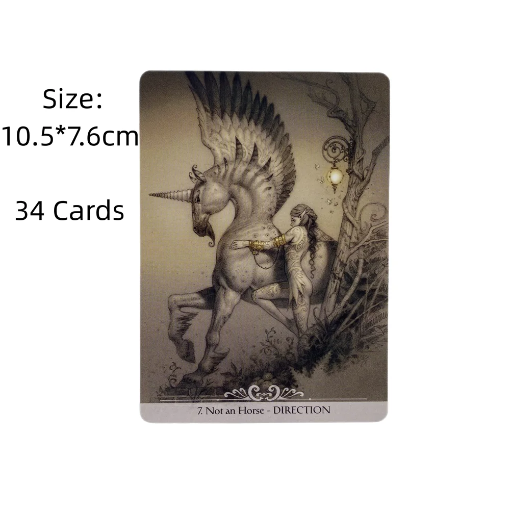 

Карты Oracle, игровая колода, английское издание Visions Divination Edition, колода Borad Games Tarot для вечеринок, игр