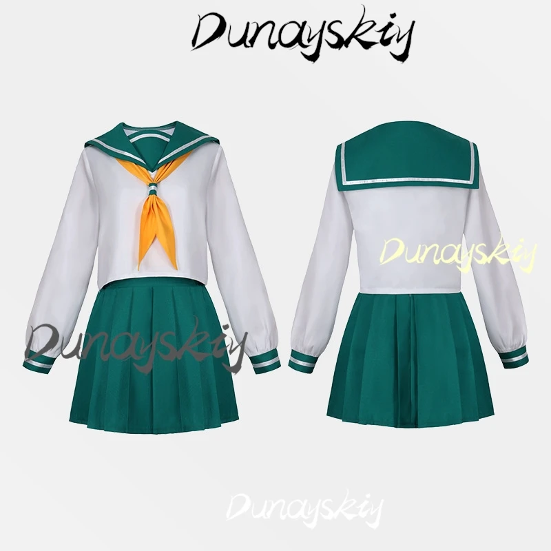 Gushing Over Magical Girls Araga Kiwi Costume Wig JK Uniform Hiiragi Utena Minakami Sayo Tenkawa Kaoruko Cosplay Customized