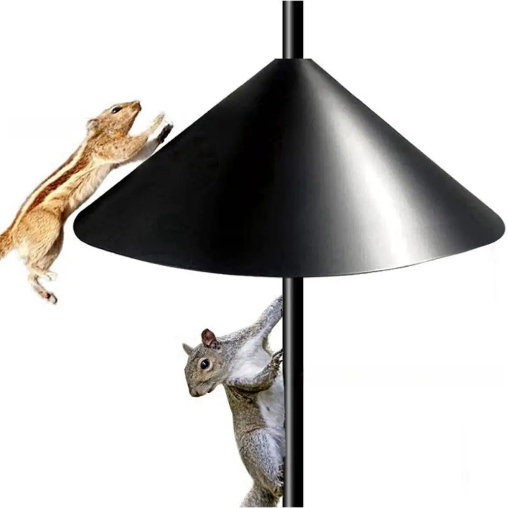 New 12/14/16/18 inch Squirrel Baffle Wrap Around PP Raccoon Proof Universal Anti Rust Bird Feeder Guard Garden Accessories