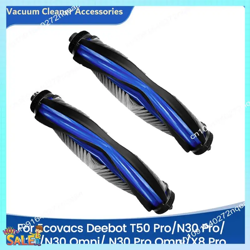 

N08R 2PCS Roller Brush Replacement For Ecovacs Deebot T50 Pro/N30 Pro/N30/N30 Omni/ N30 Pro Omni/X8 Pro Vacuum Cleaner Parts