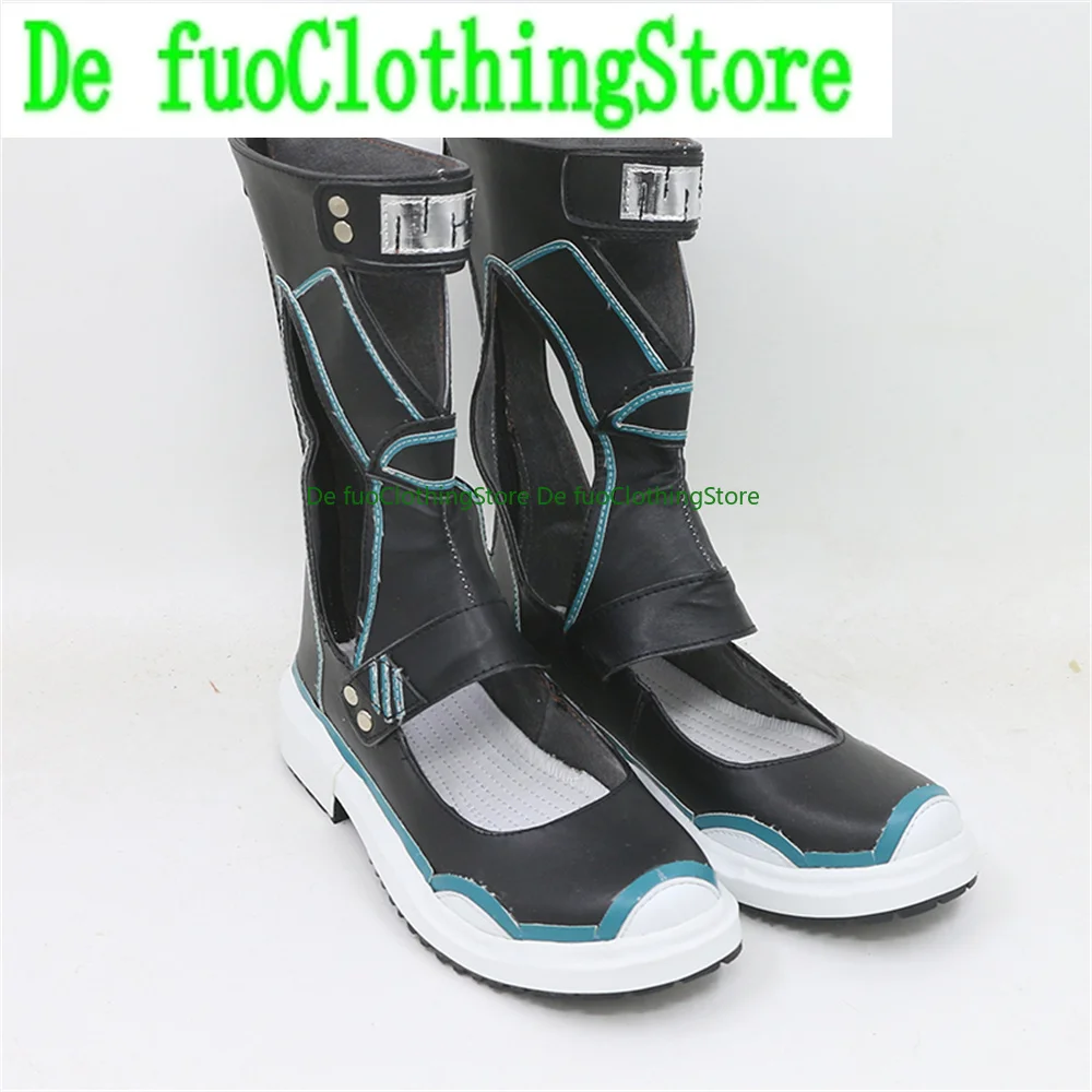 Defuo Arknights SuzuranCosplay Shoes Boots Game Anime Carnival Party Halloween Chritmas Role-playing Halloween Party Props