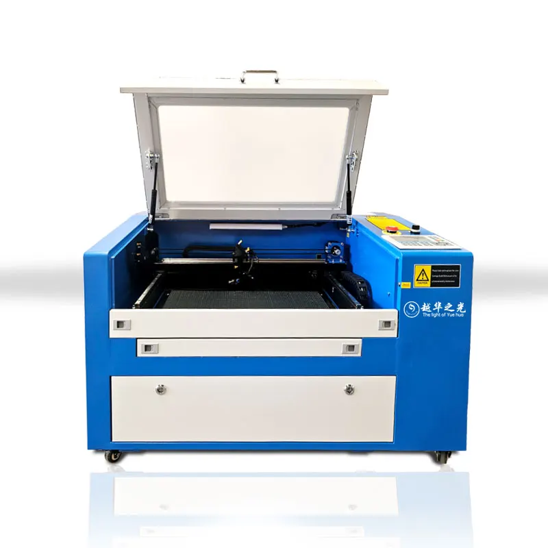90*60cm Stepper Motor  Engraving Machine Red Dot Pointer Auto Focus 60W-150W Ruida Controller Included Wood MDF LAS DST