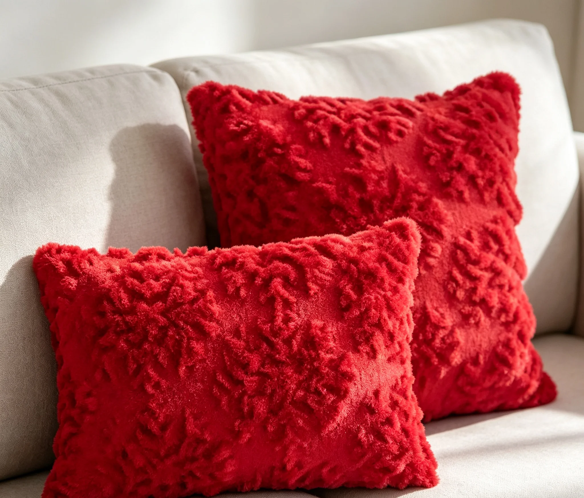 1pc Snowflake Sofa Headboard Throw Pillow Cover