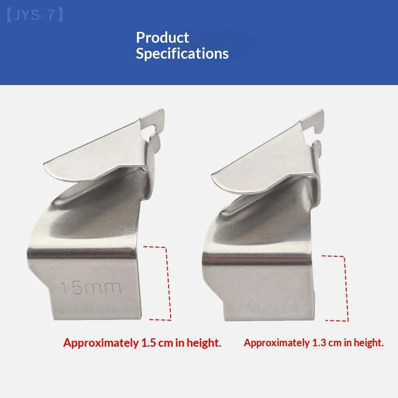 【JYS-7】Máquina de costura overlock industrial, guia de costura, guia de bainha, pasta de costura, peças de máquina de costura, guia de bainha