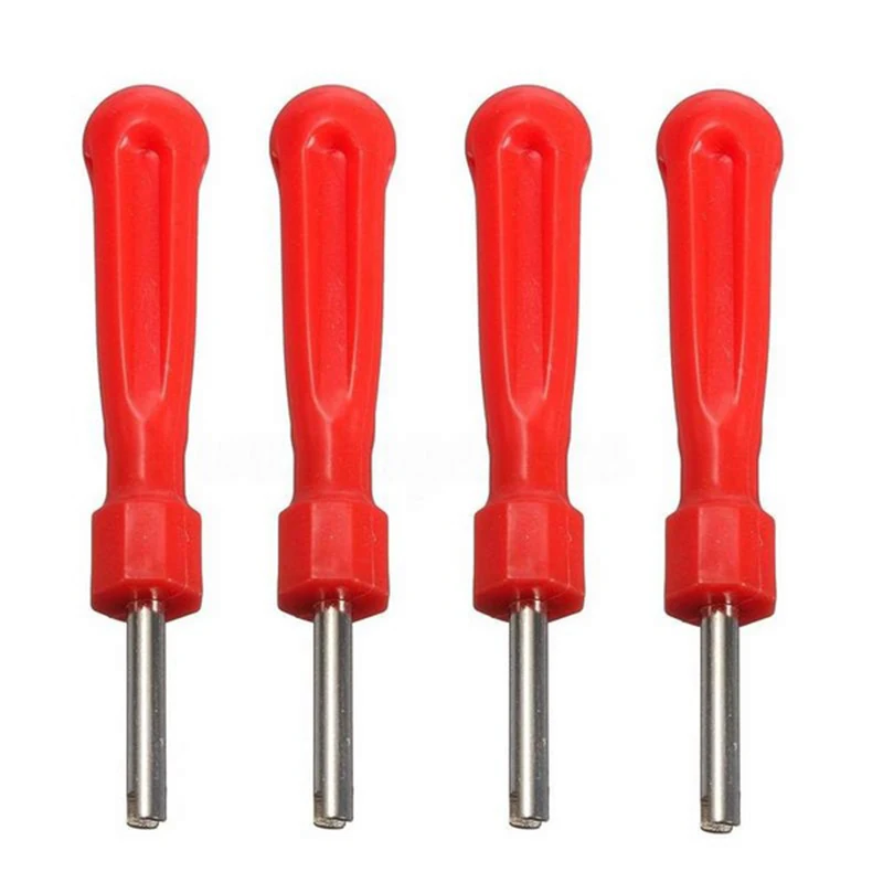 

4 pcs Tyre Valve Core Remover Removal Tire Repair Tool Screw Driver