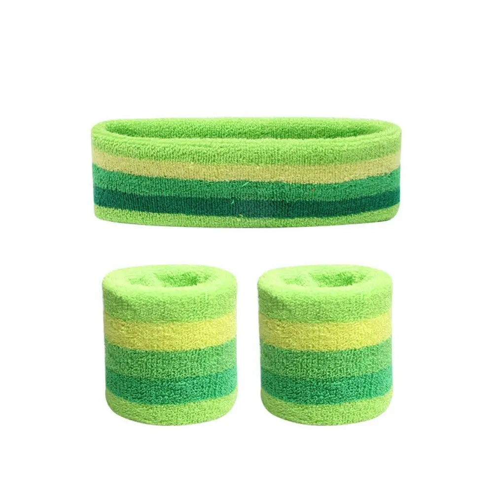 For Women Wrist Band Yoga Absorbent Band Kids For Gym Running Wristband Sweatband Mens Sports Headband Sweat Headband