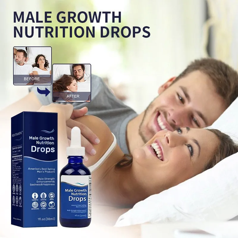 30ml Male Growth Nutrition Drops Nexusbio Super-Potent  Man Body Care Essential Oils Reduce Stress Strengthen Body Enhance