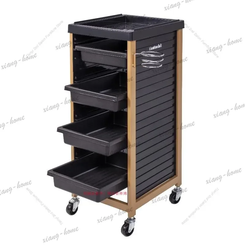 Factory Direct Modern Multifunctional High-end Salon Trolley Nordic Luxury Hairdressing Specific Trolley Drawer Barbershop Salon