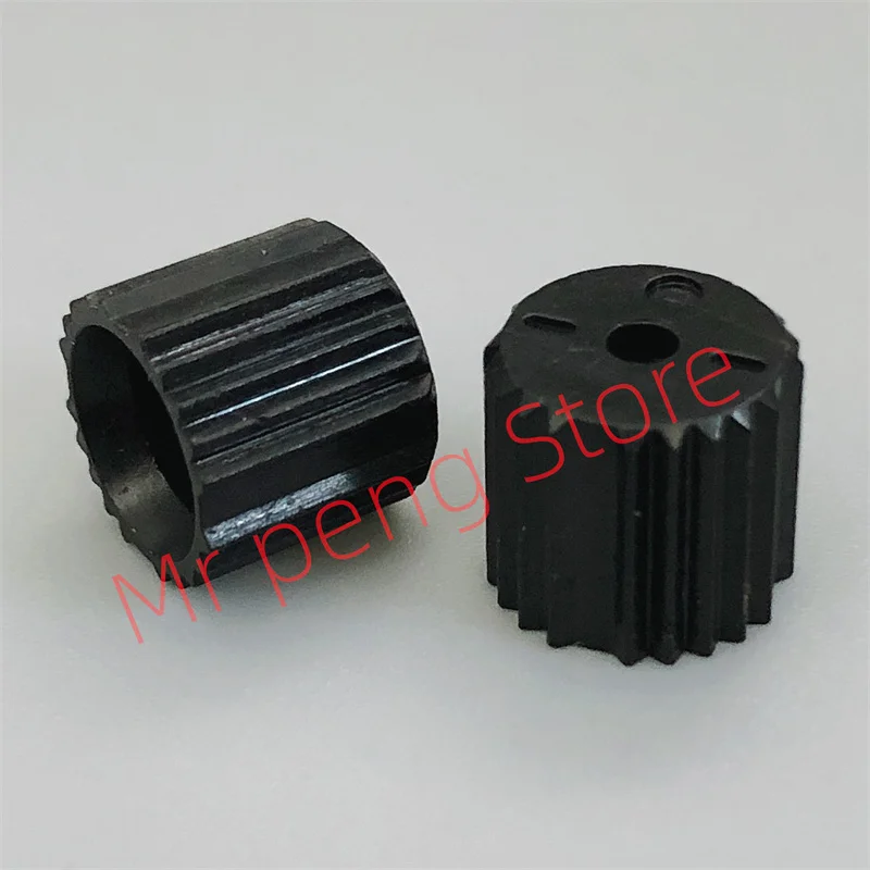 

2pcs For Toyota Highlander Original DVD Navigation Potentiometer Knob Gear Sound Switch Button Black Cap