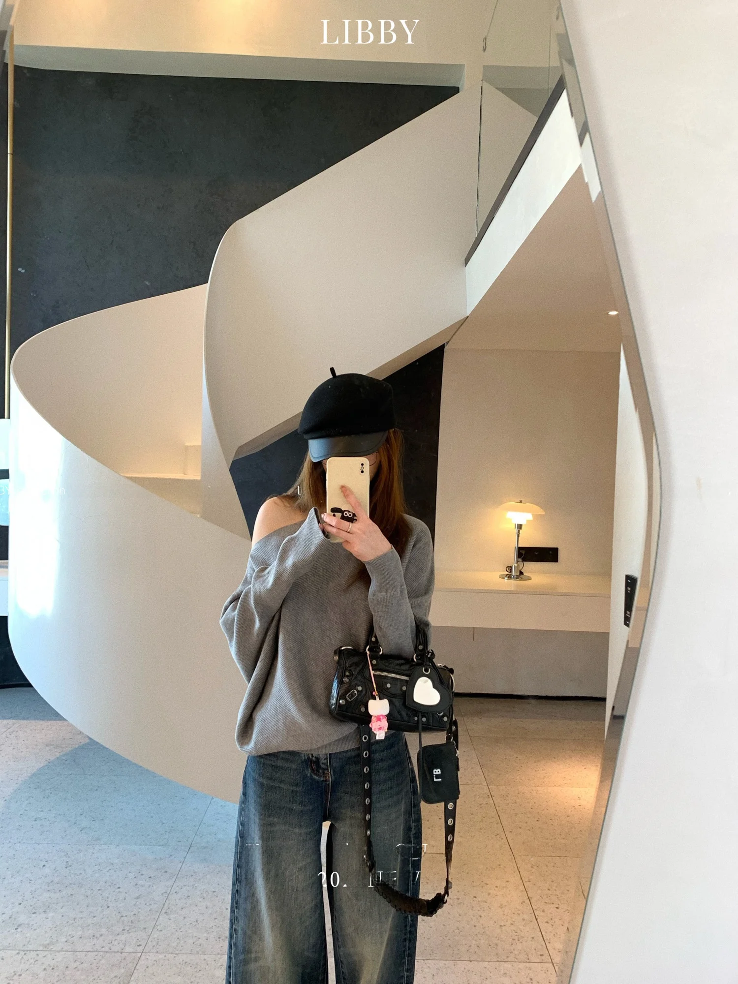 

Женская вязаная кофта свободного кроя Libby с рукавами «летучая мышь» из мягкой ткани, повседневный стиль, модный тренд