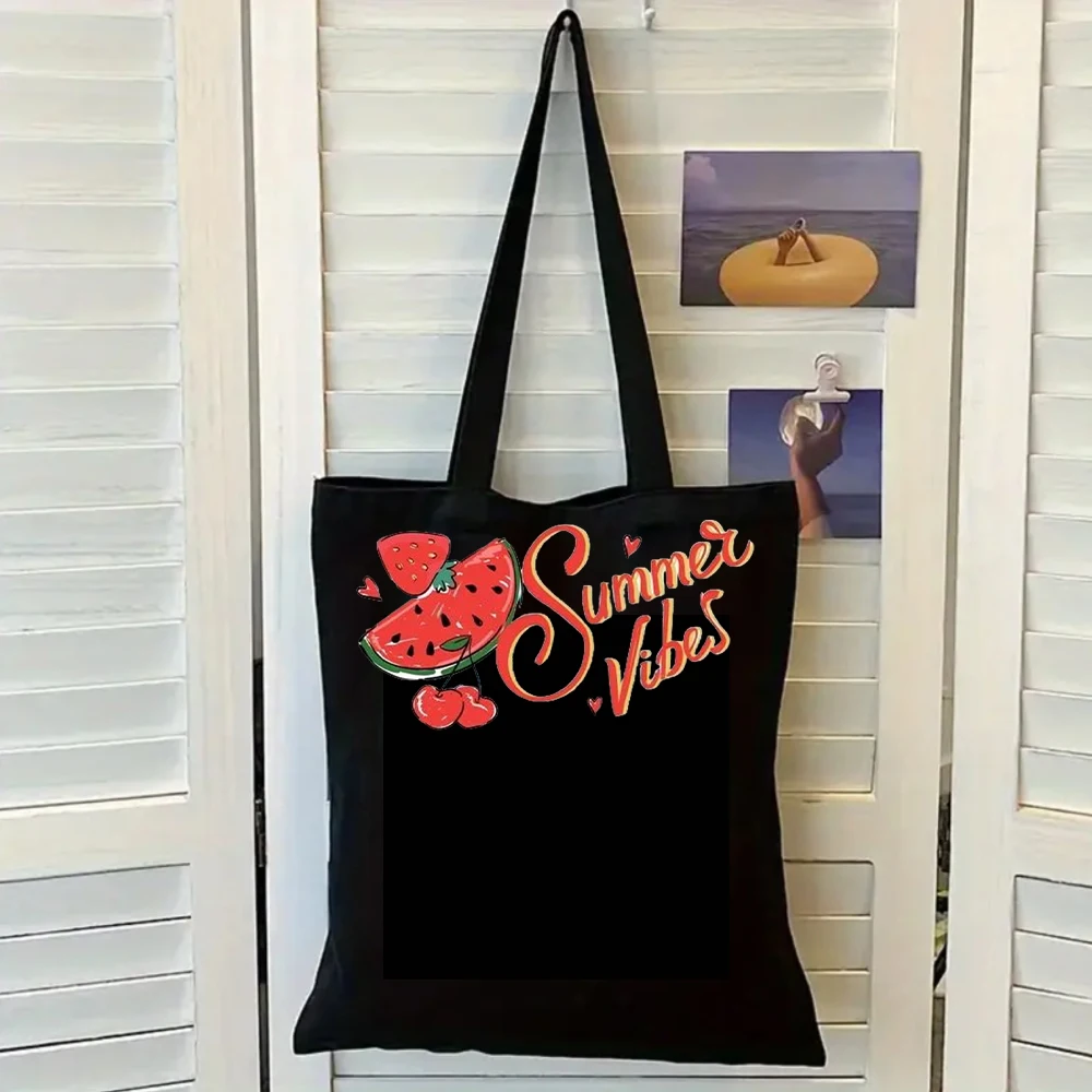Happy Mind Happy Life Butterfly Tote Inspirational Quote & Wing Detail Print Empowerment Graphic Bag