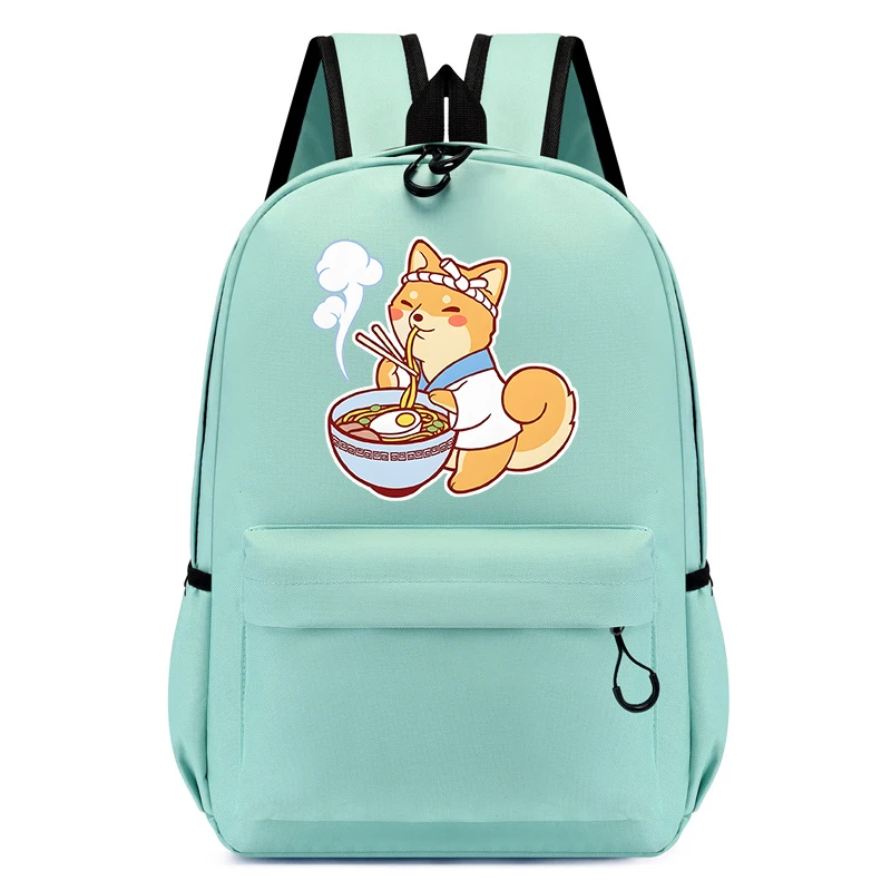 Kids Schoolbag Cute Ramen Shiba Anime Cartoon Kindergarten Backpack School Backpack Back To School Backpack Animal Bookbag