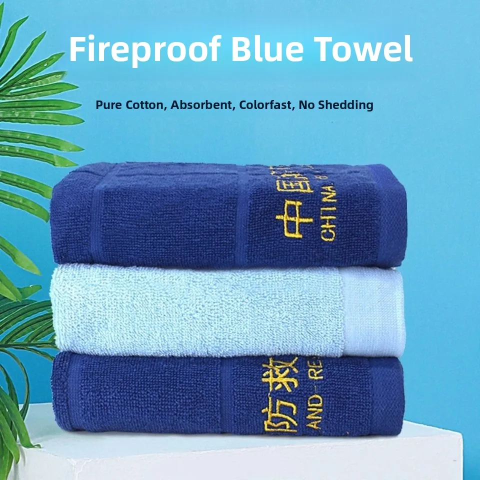 

Новое синее полотенце «Следующее поколение пожарных» для школы, общежития, для лица и ванны, с символикой пожарной службы, для внутренних мероприятий, с цветочным узором