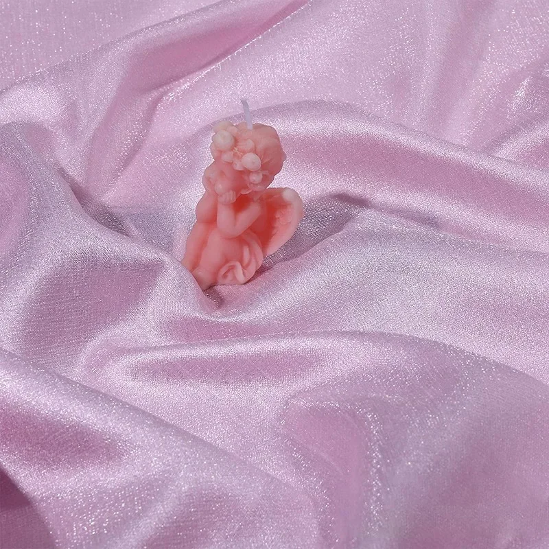 

Shiny Meteor Satin Fabric Ultra Crisp Structured Lustrous Silky Material High-End Evening Gown Designer Couture Sewing Clothing