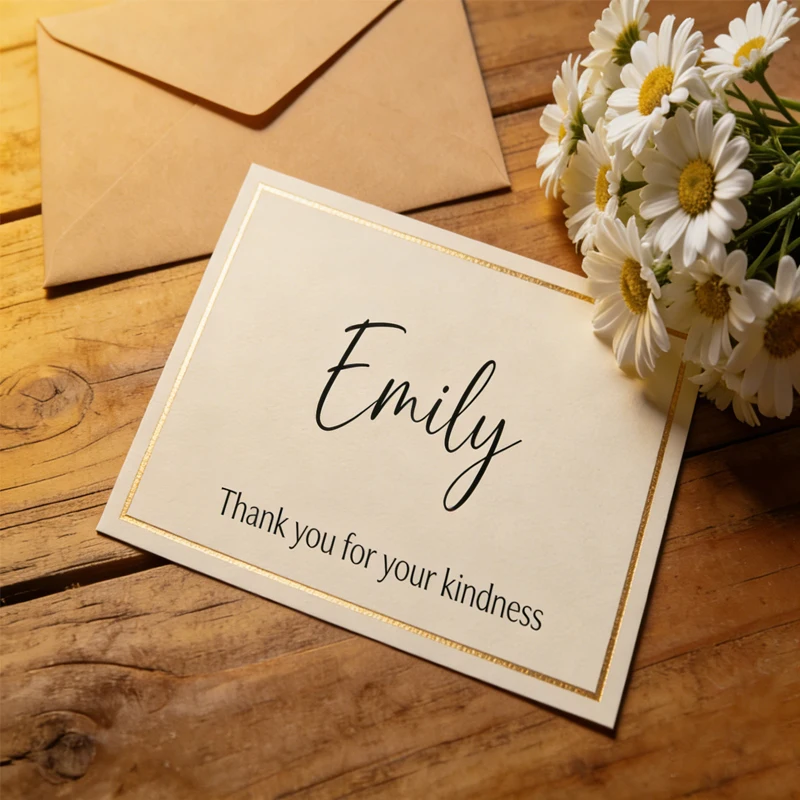 

200pcs Customizable Care Card Laundry Card for Name and Address Daily Usage Guide Office Supplies Small Commercial Use