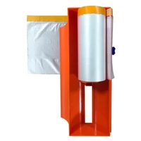 Cortador de película de enmascarar, herramienta de corte de película de enmascarar mejorada para cortar pintura en aerosol Atomobile, película protectora para muebles, película a prueba de polvo