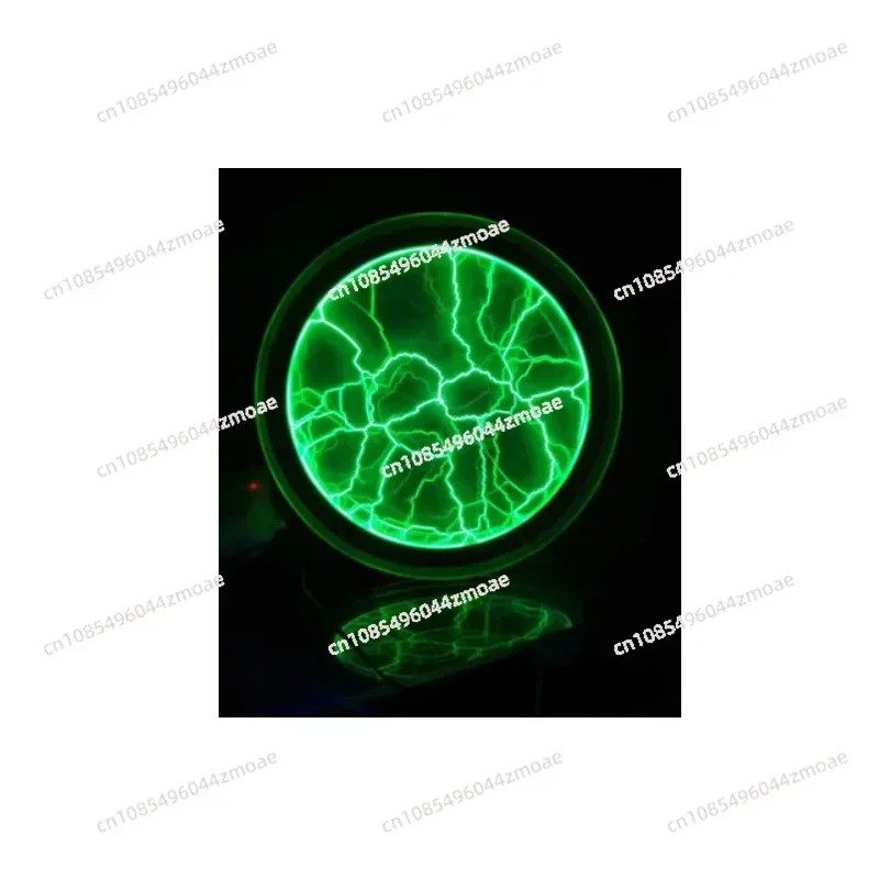 Flash Disk 6-inch Blue Tricolor Lightning Disk Red Green Pink Magic Disk Touch Current Lamp Plas-ma Plate